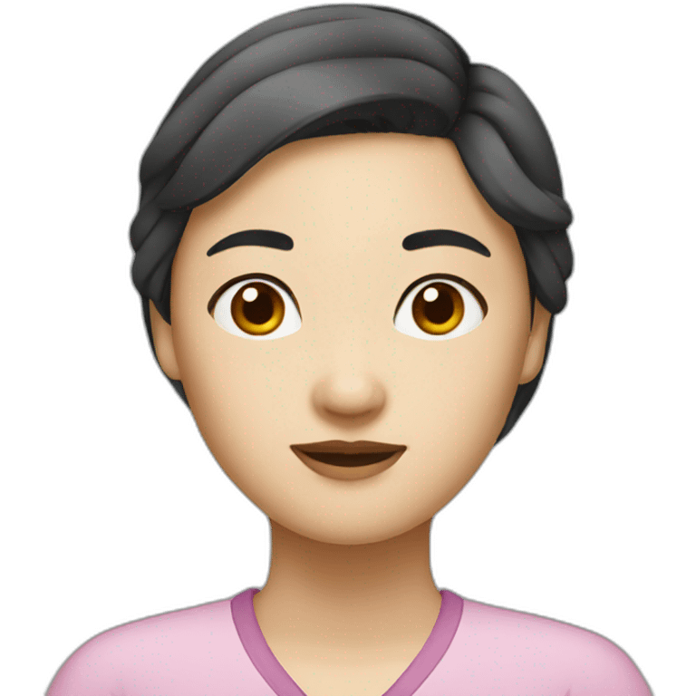 Chinese woman emoji