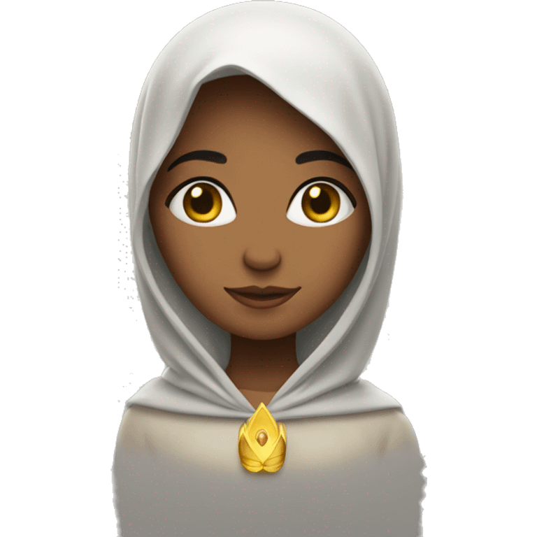 Fatima from the serie From emoji