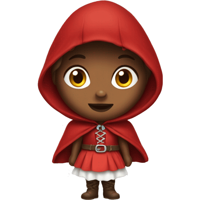 Little red riding hood emoji