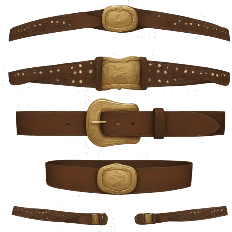 cowboy belt emoji