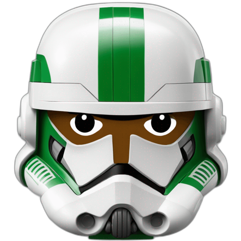 Stikcer of Lego Star Wars Trooper emoji