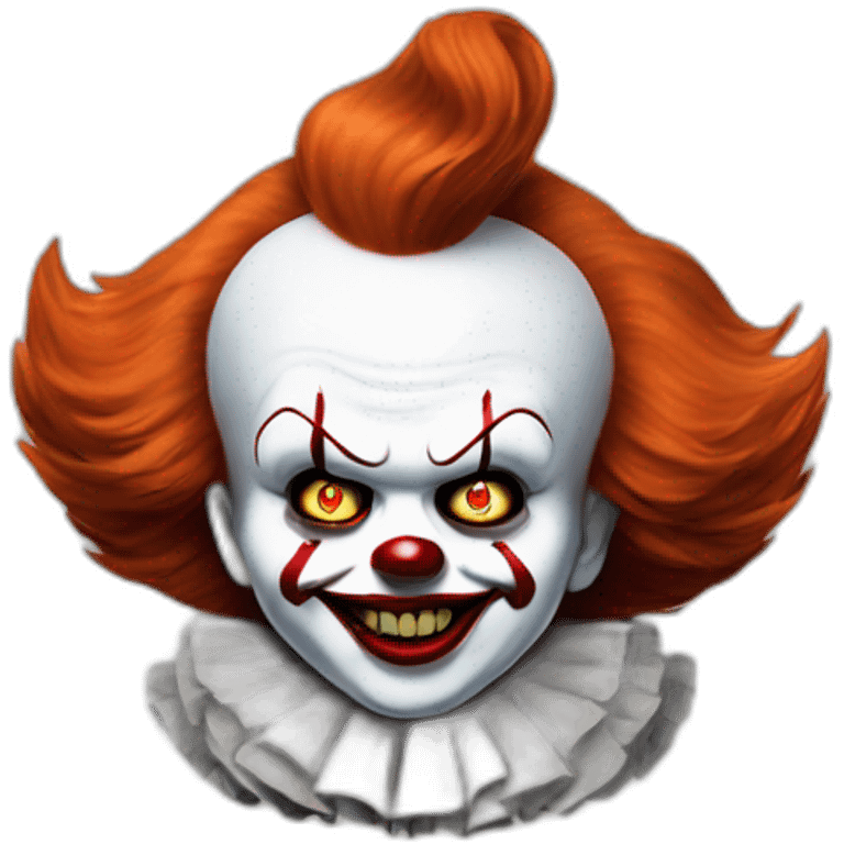 Pennywise the clown emoji