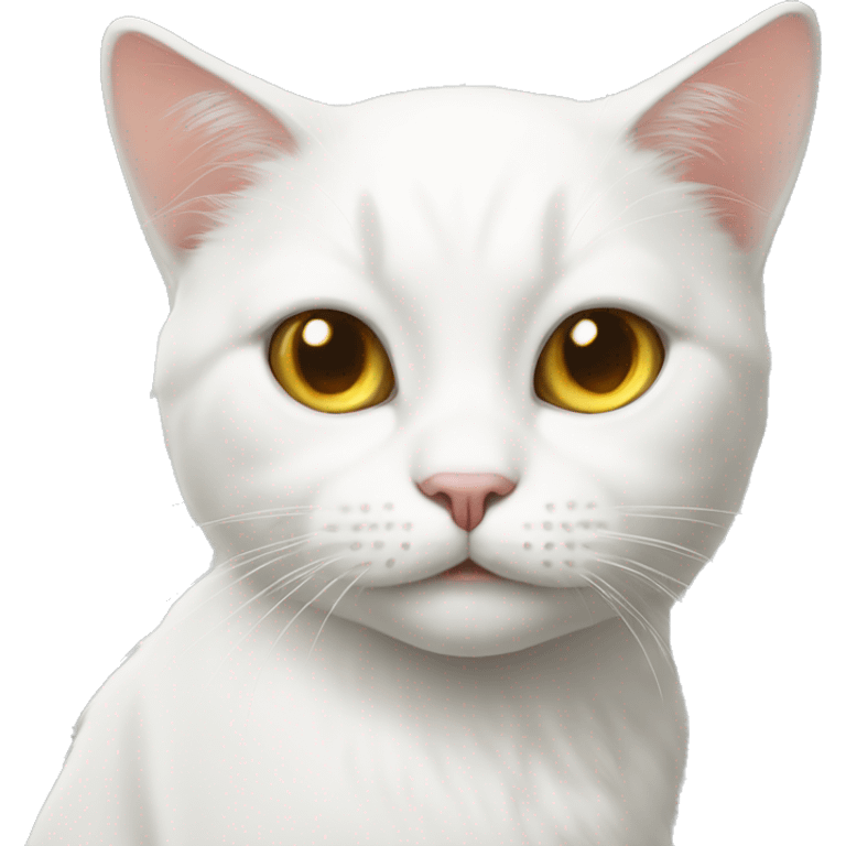 white cat emoji