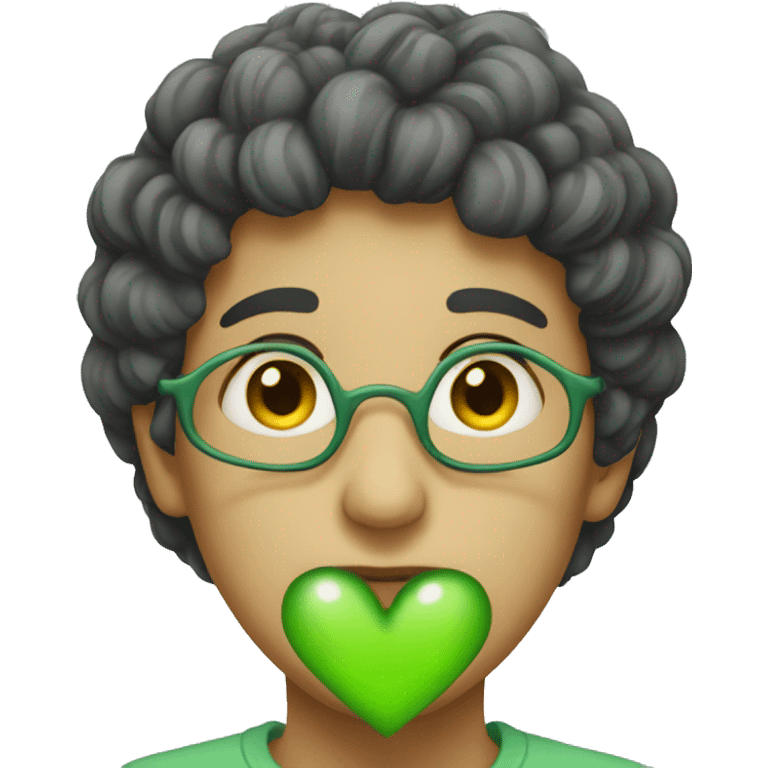 Light green heart  emoji