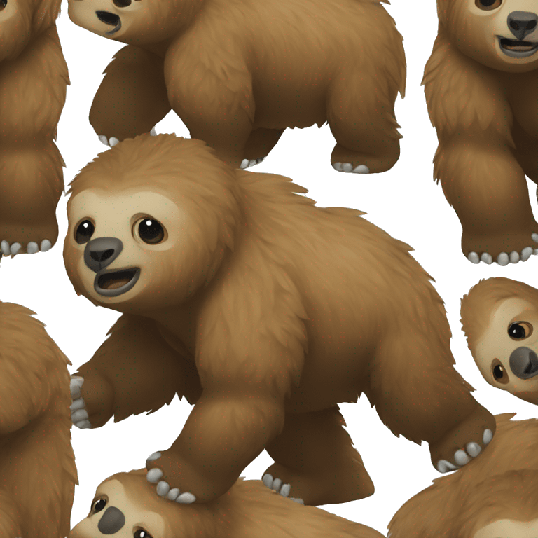 giant ground sloth baby emoji