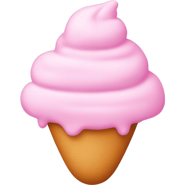 soft pink 🍦 emoji