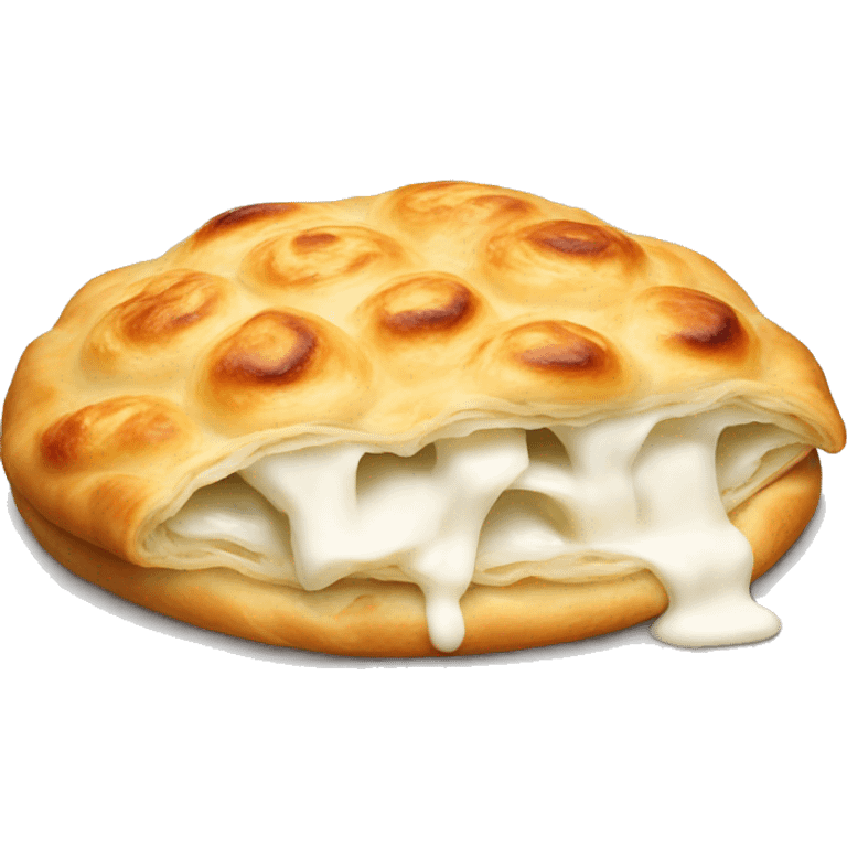 burek filled with white cheese emoji