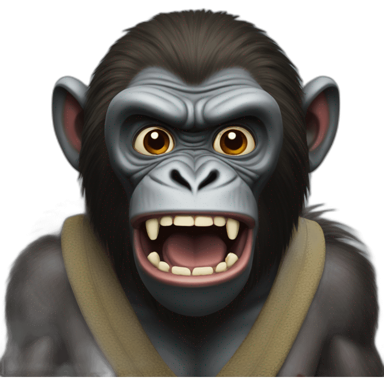 mad mandril ape emoji