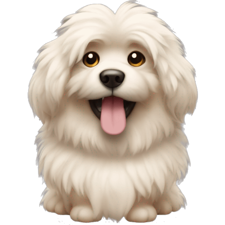 Fluffy dog emoji