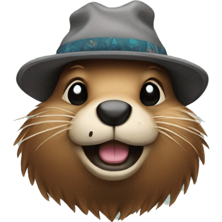 Hippy beaver  emoji