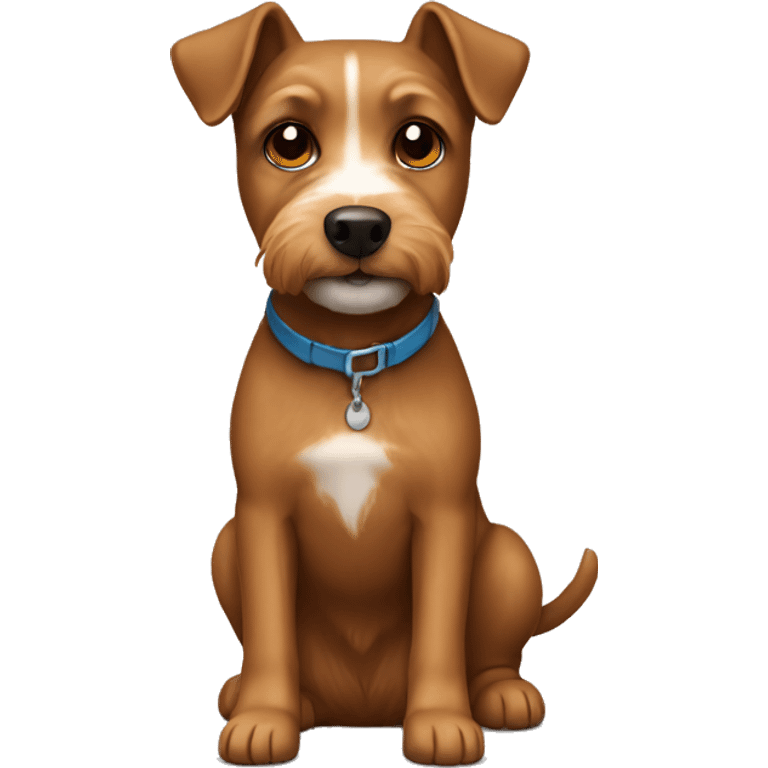 Brown terrier mix emoji