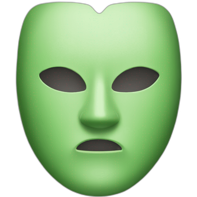 the mask emoji