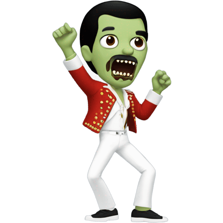 freddie mercury zombie dancing emoji