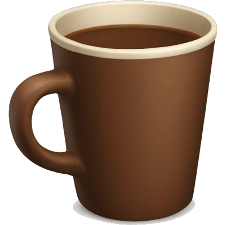 brown cup realistic  emoji