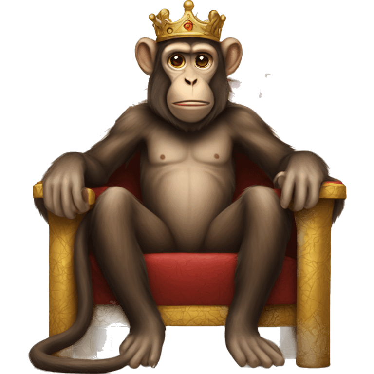 monkey with thrones emoji