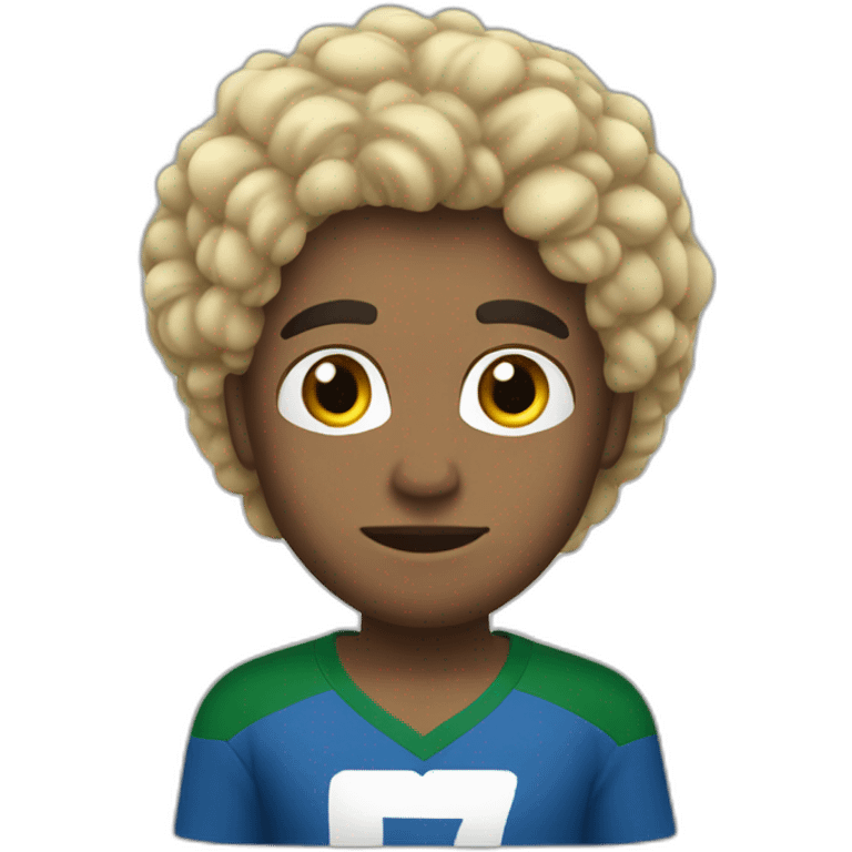 pelo de futbol emoji