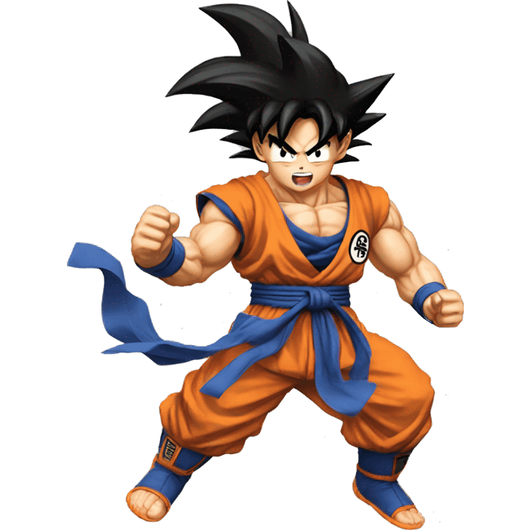 goku fighting emoji