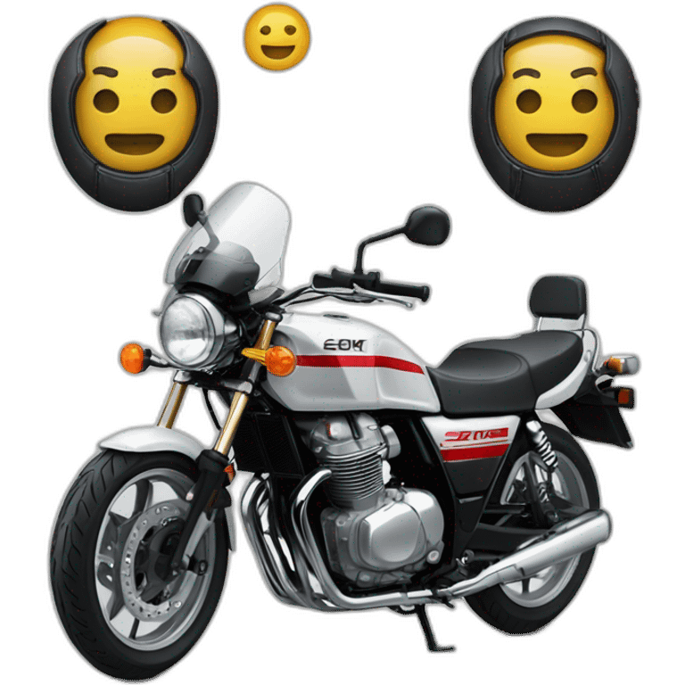 Honda Cb 500 four emoji