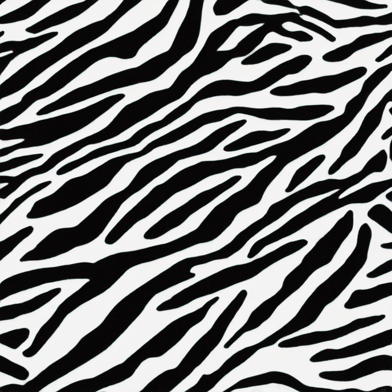 zebra print emoji