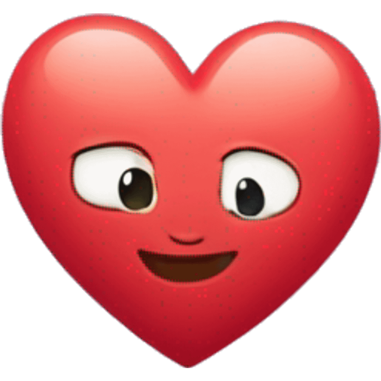 Emoji enamorada con corazones rosas emoji