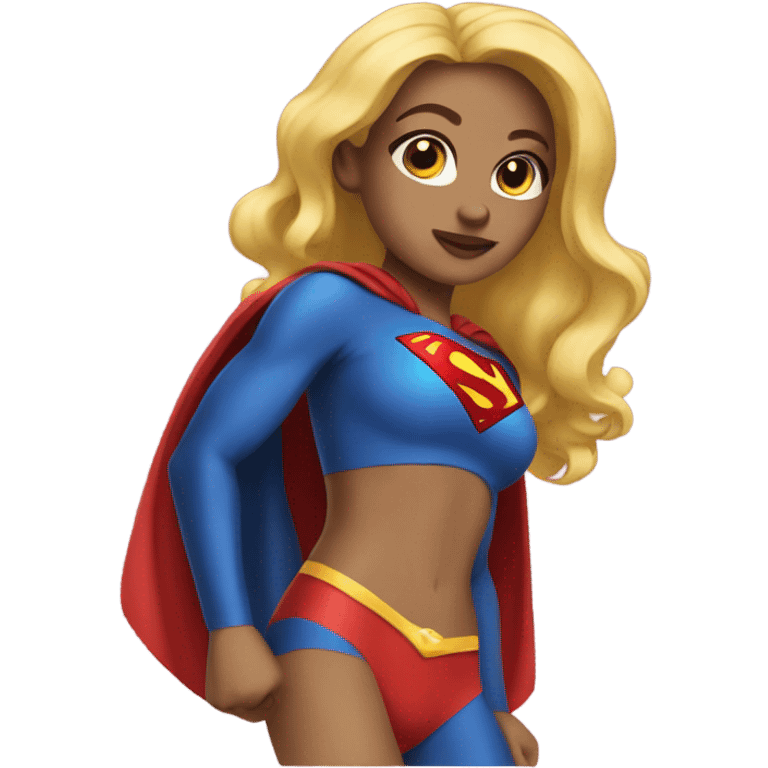 super girl emoji