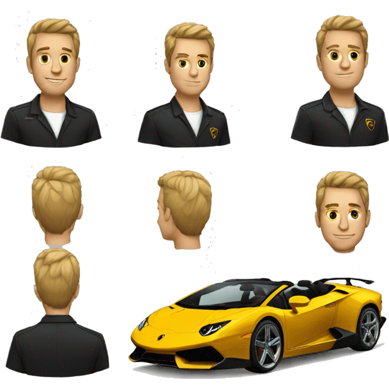 Lamborghini emoji