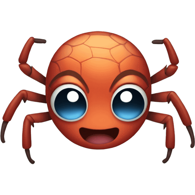 Cute spider emoji