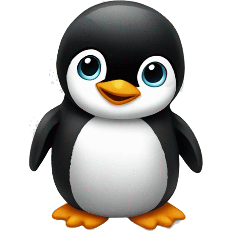 babypenguinwithafroghat emoji