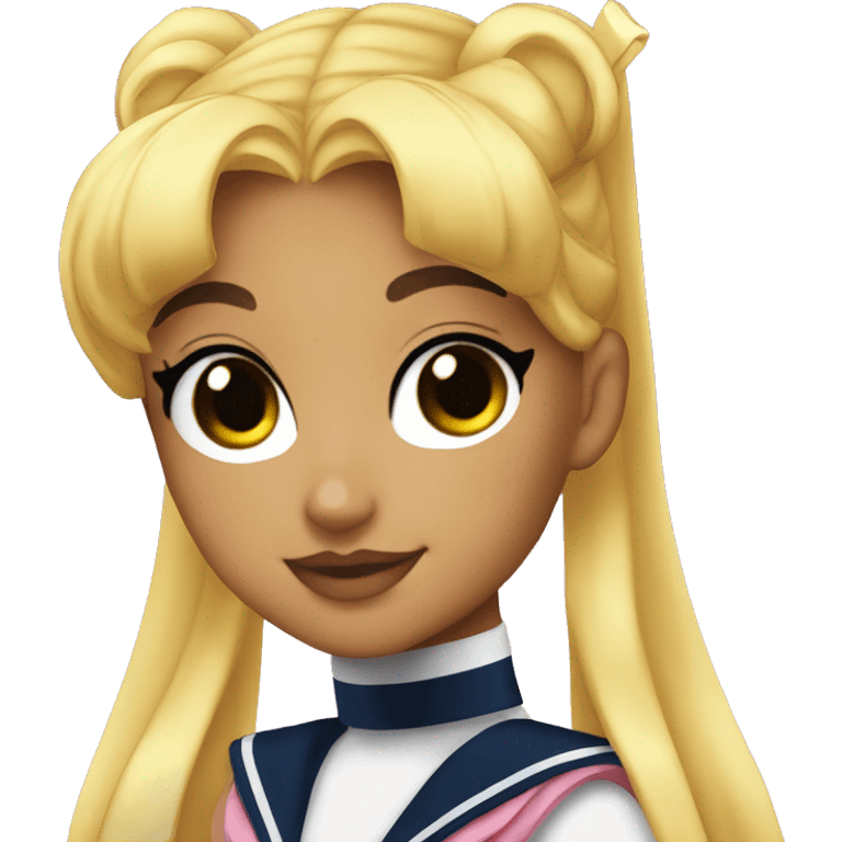 Ariana grande as sailor moon emoji