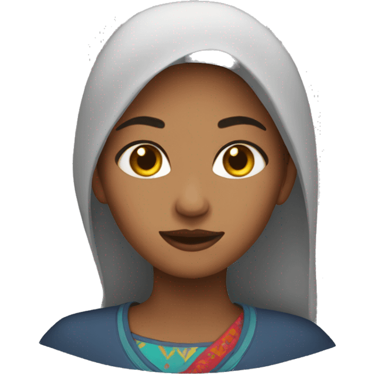 Kazah girl  emoji