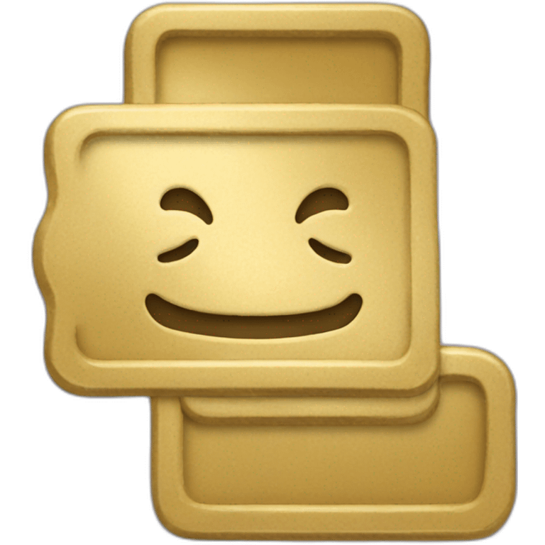 Wonka golden ticket emoji