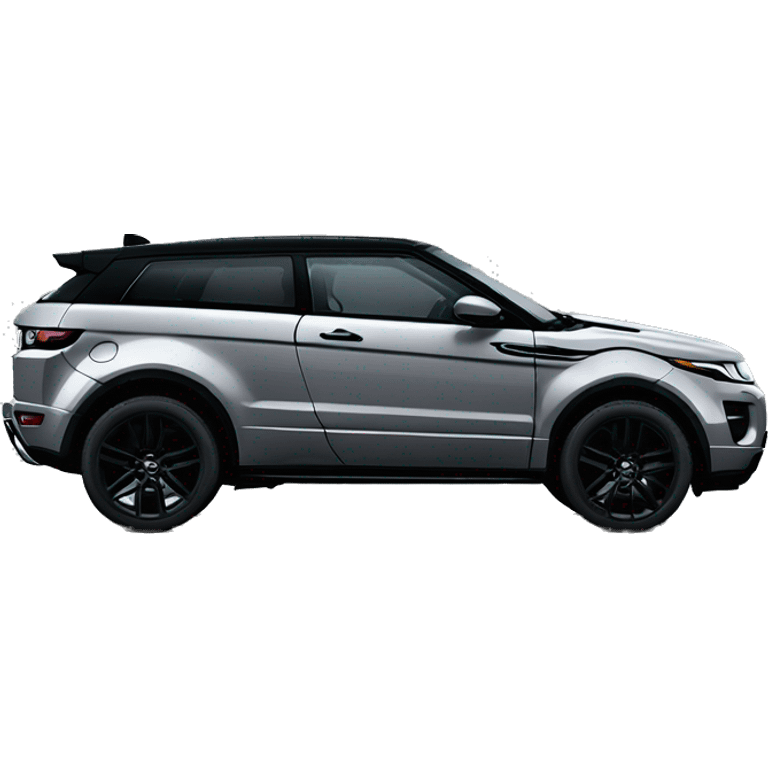 Grey new Range Rover Evoque emoji