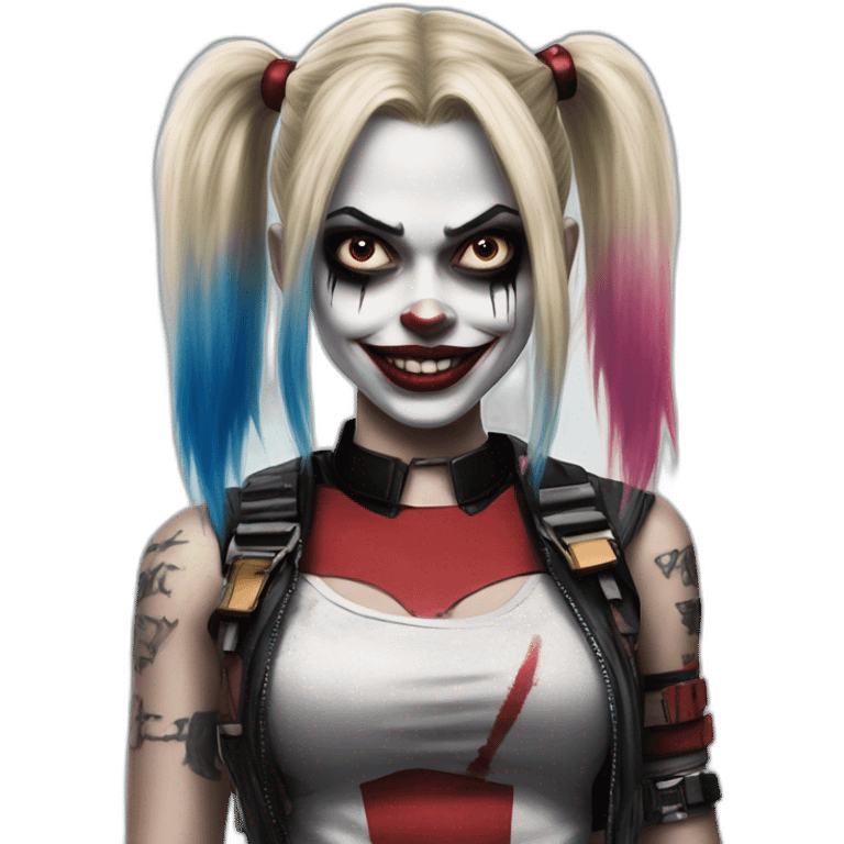 harley quinn in suicide squad emoji