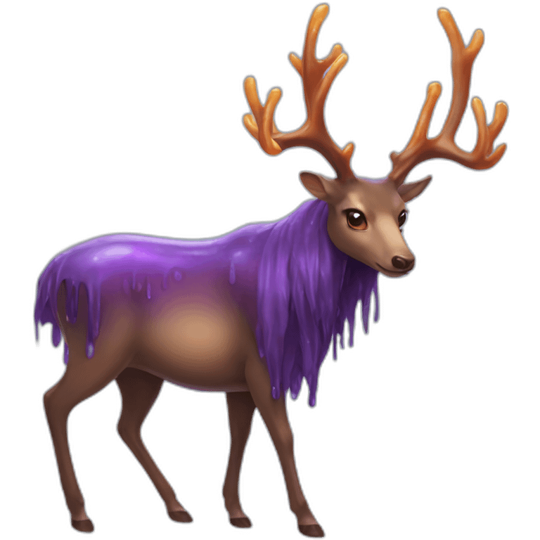 jelly deer-antlers witch emoji