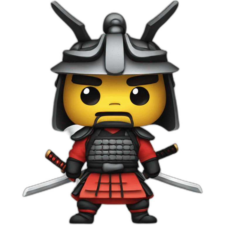 samurai Logo design emoji