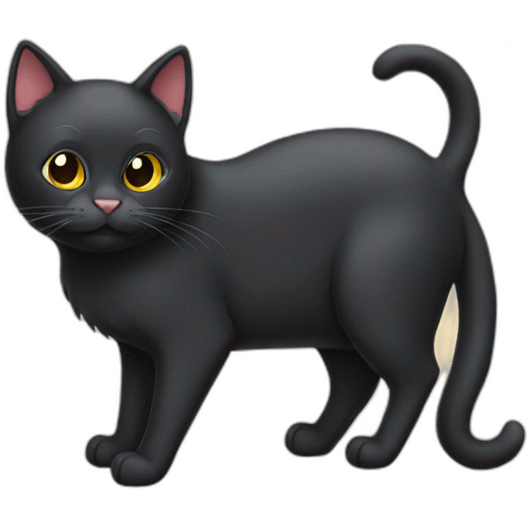 Black cat emoji