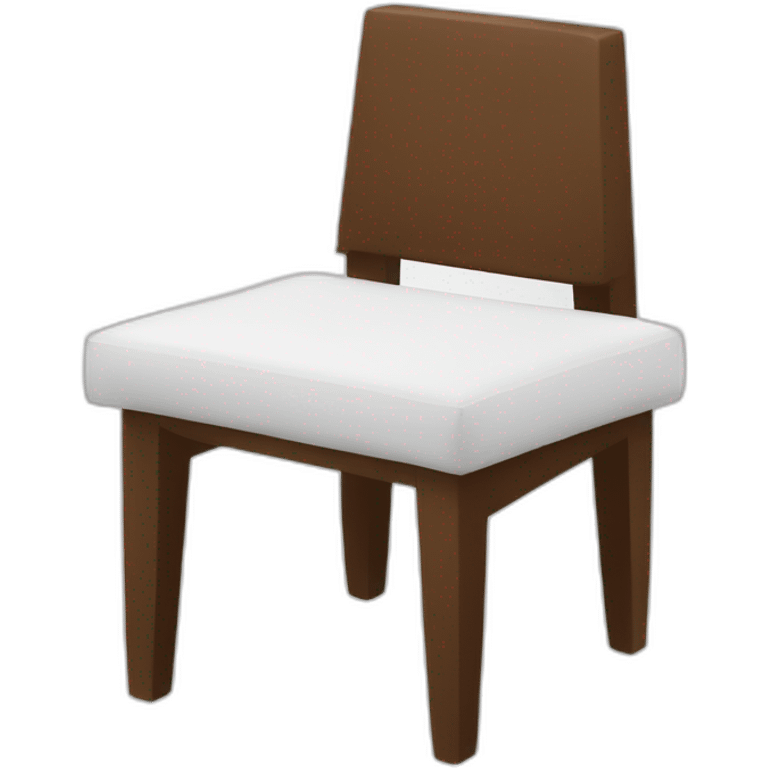 white togo chair emoji