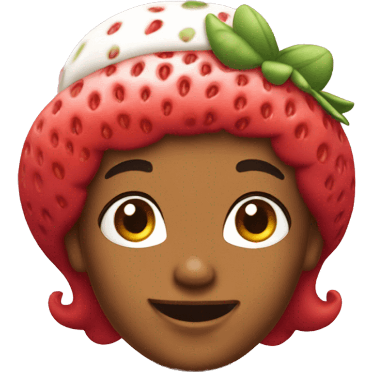 Strawberry shortcake  emoji