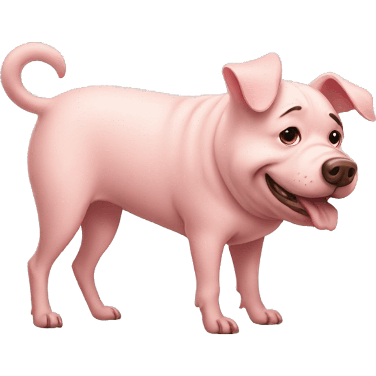 Dog and Pig emoji