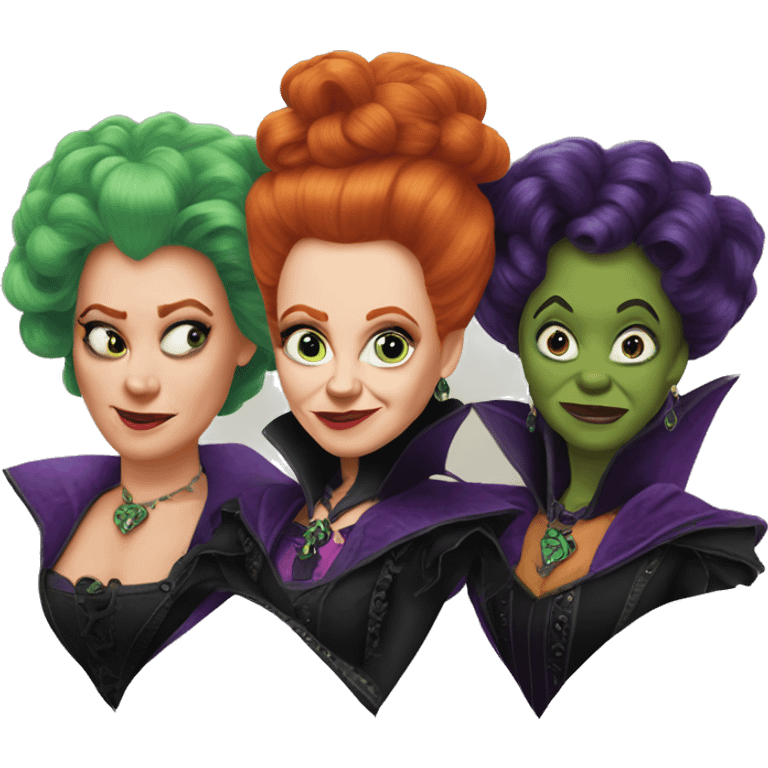 The Sanderson sisters  emoji