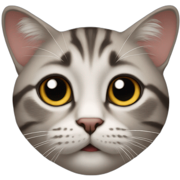 looking up real small cat face emoji