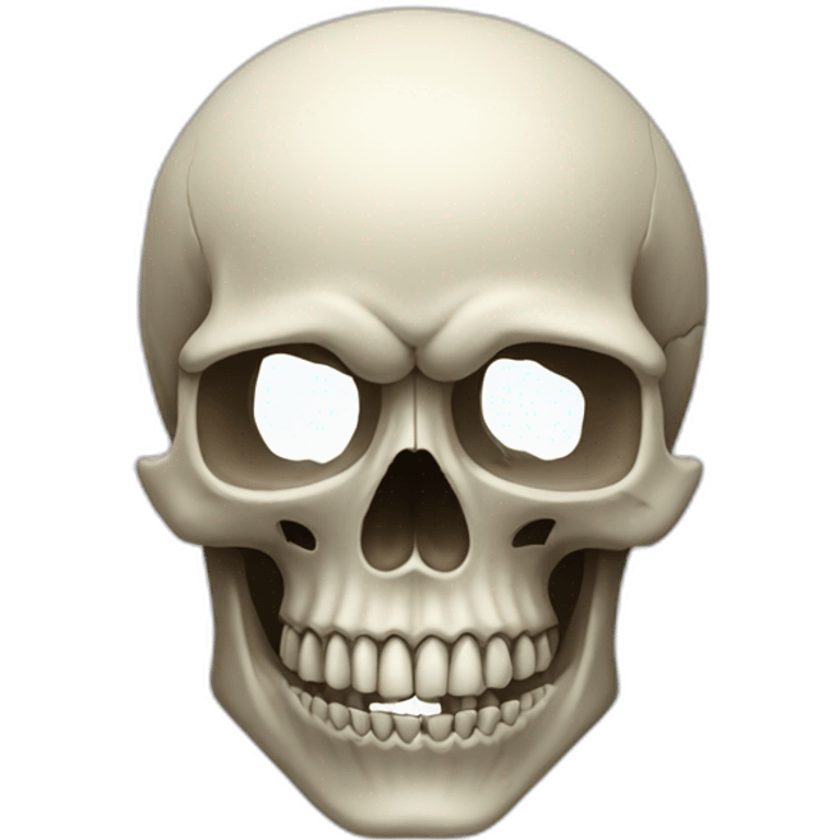 Iphone skull emoji