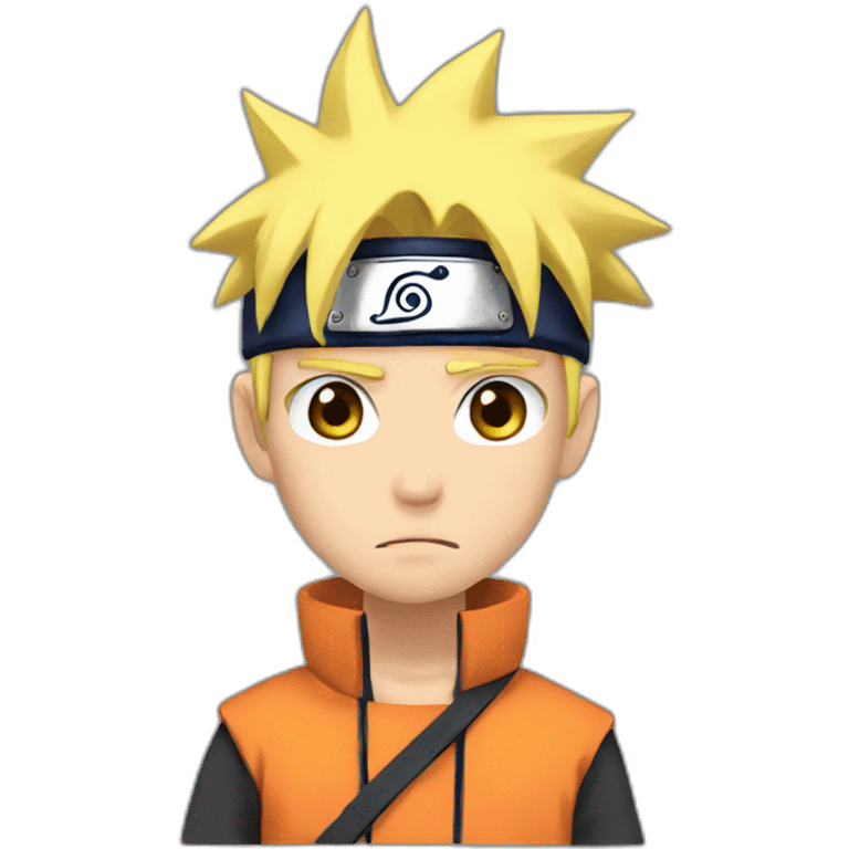 Naruto sad emoji