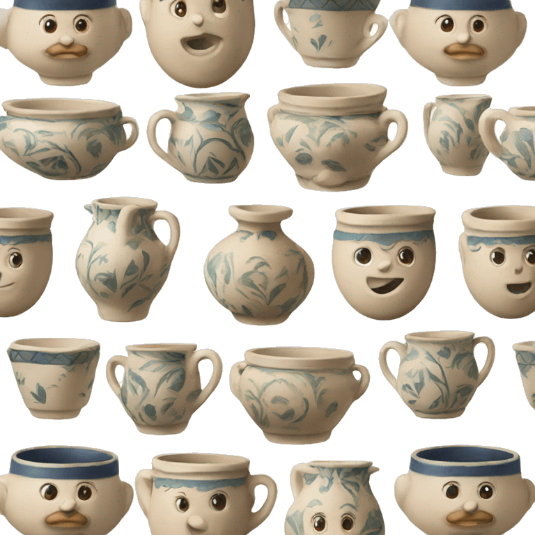 ancient Italian ceramic emoji