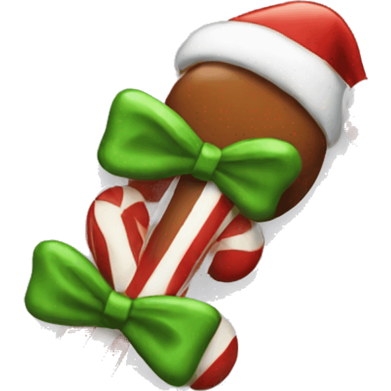 Christmas candy  emoji