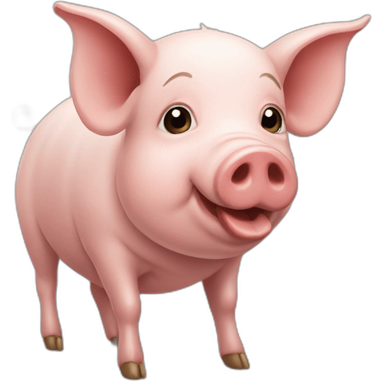 14 legged pig emoji