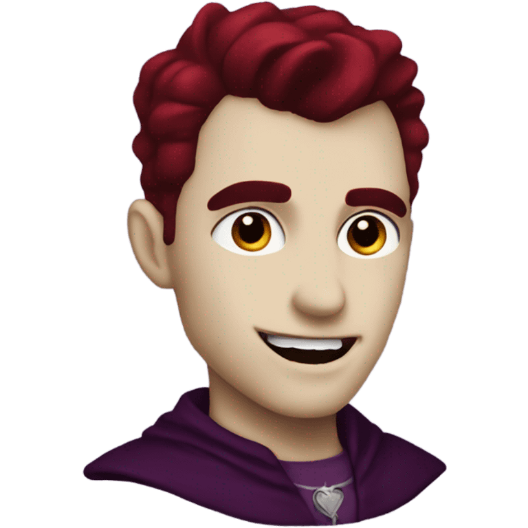 Vampire Twilight burgundy emoji