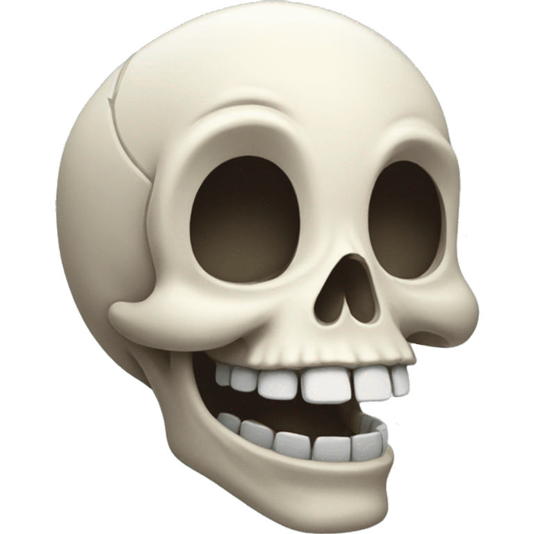 happy skull emoji