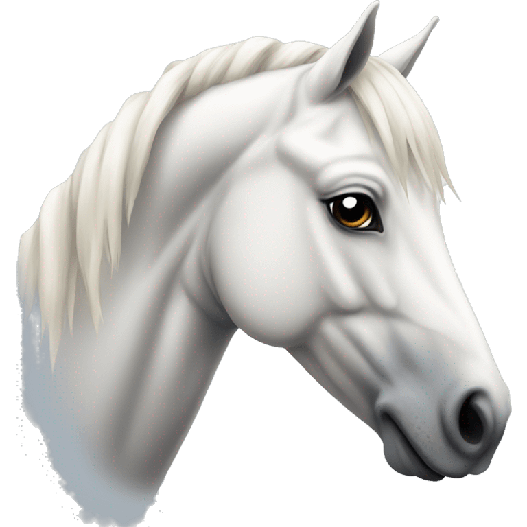 White horse emoji