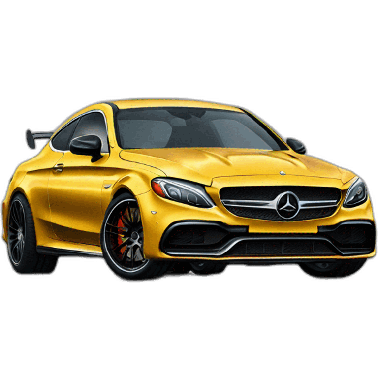 mercedes C63 AmG emoji